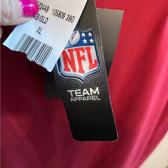 NWT Washington Commanders Augusta Sportswear Maroon and Yellow Pullover xl - Picture 2 of 4